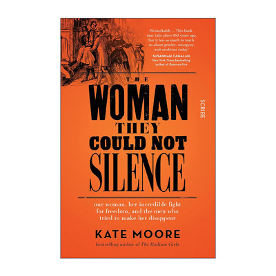英文原版 The Woman They Could Not Silence 他们无法将其噤声的女人 Kate Moore 历史非虚构女性主义文学 进口英语原版书籍