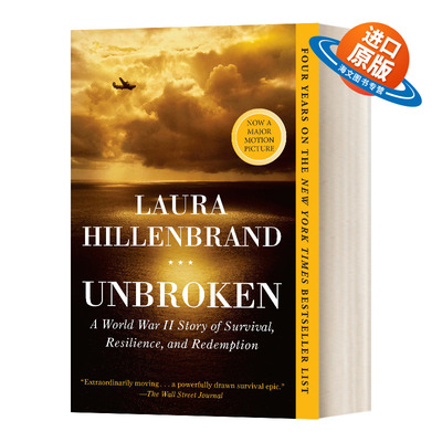 英文原版 Unbroken 坚不可摧 英文版 进口英语原版书籍