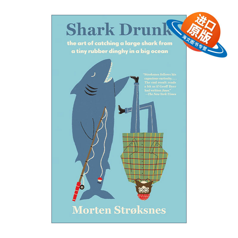 英文原版 Shark Drunk Vintage Departures 醉鲨 传记 挪威伯瑞格文学奖 Morten Stroksnes 英文版 进口英语原版书籍