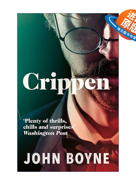 英文原版 Crippen 克里平 约翰·伯恩畅销历史悬疑小说 穿条纹衣服的男孩作者 英文版 进口英语原版书籍