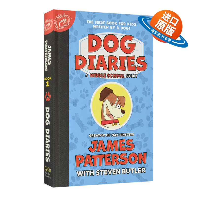 英文原版 Dog Diaries #1 狗狗日记1 精装 英文版 进口英语原版书籍