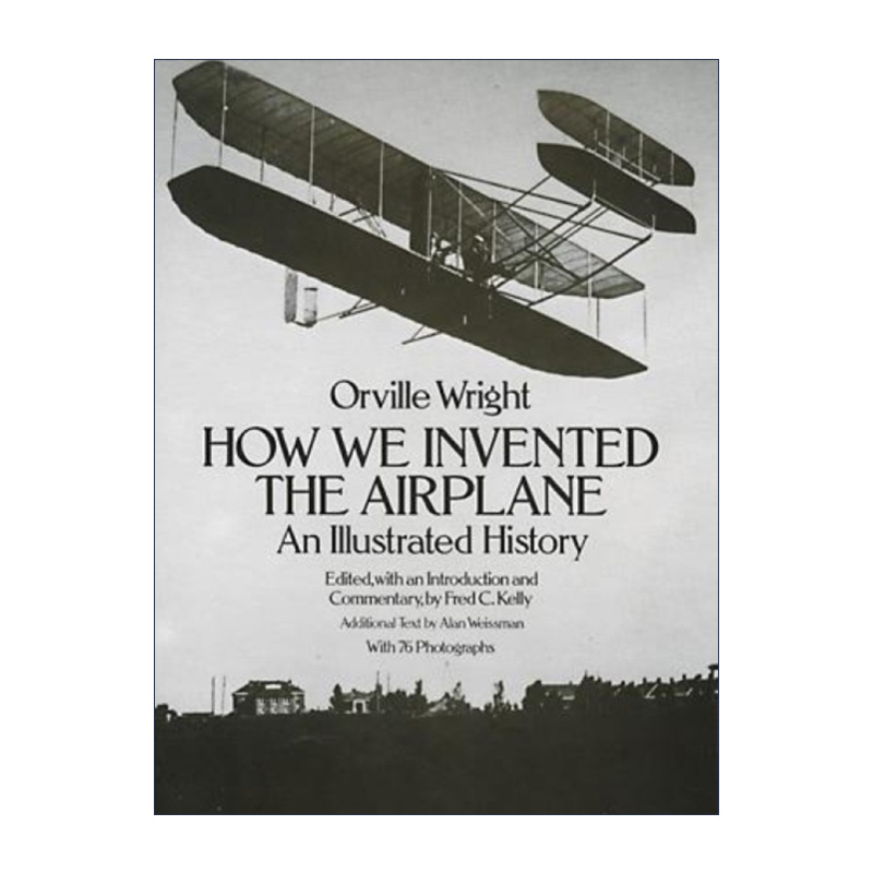 英文原版 How We Invented the Airplane我们是如何发明飞机的插图版历史 Orville Wright英文版进口英语原版书籍