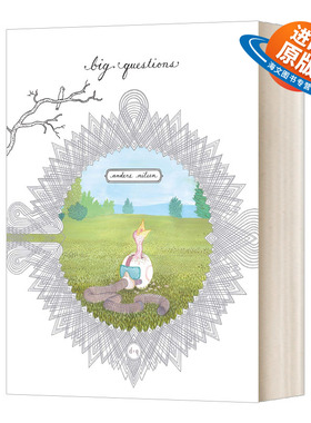 英文原版 Big Questions 大问题 Anders Nilsen 艾斯纳奖漫画 图像小说 英文版 进口英语原版书籍