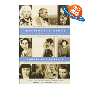 Roth 书籍 Minds 进口英语原版 英文版 Pierpont Claudia 女性思想家传记 重写世界 Passionate 英文原版