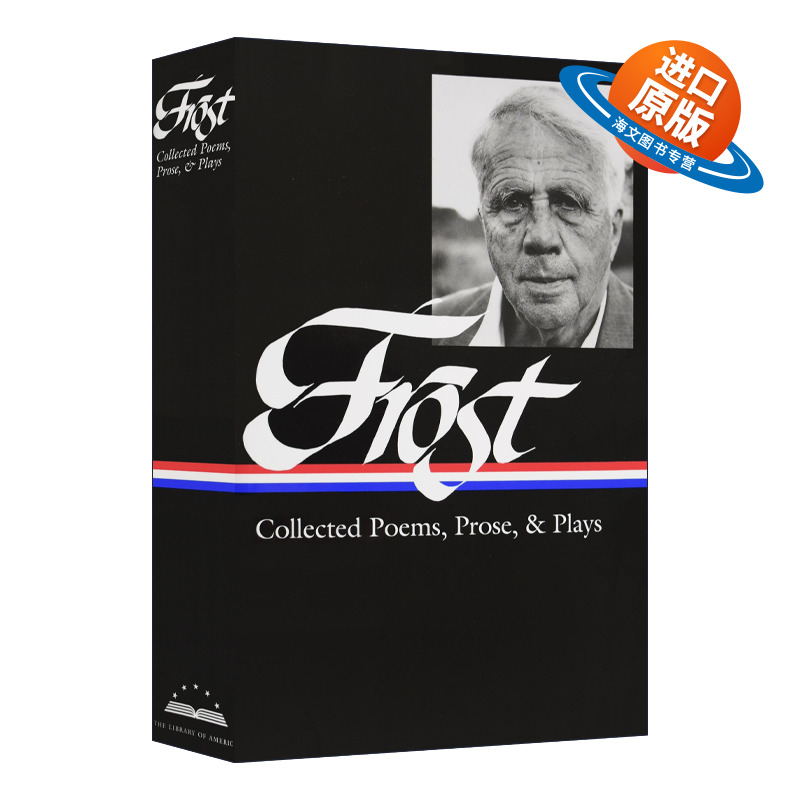 英文原版 精装 Robert Frost Collected Poems Prose & Plays 罗伯特 弗罗斯特 诗歌 散文和戏剧集 精装 英文版 进口英语原版书籍