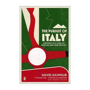 英文原版 The Pursuit of Italy 意大利的追求 土地 地区与民族的历史 David Gilmour 英文版 进口英语原版书籍