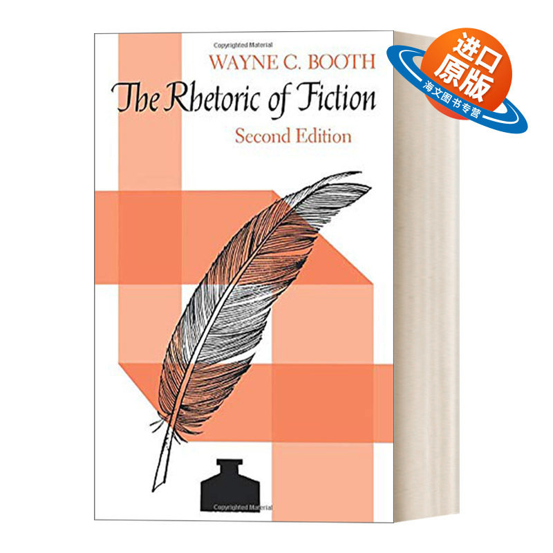 英文原版 The Rhetoric of Fiction 小说修辞学 文学 豆瓣高分 Wayne C. Booth 英文版 进口英语原版书籍