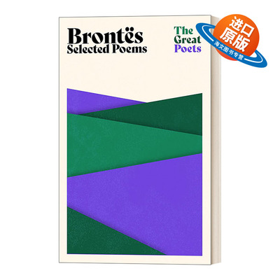 英文原版 Brontes Selected Poems 勃朗特姐妹诗歌选集 英文版 进口英语原版书籍