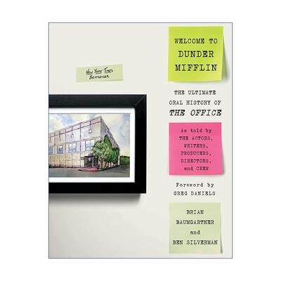 英文原版 Welcome to Dunder Mifflin 欢迎来到邓德米弗林 办公室影视集设定 精装 英文版 进口英语原版书籍