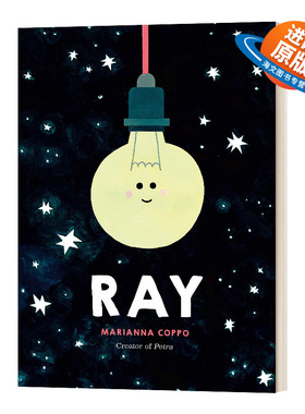 英文原版 精装 Ray 小灯泡 精装绘本 Marianna Coppo插画 英文版 进口英语原版书籍儿童外文书