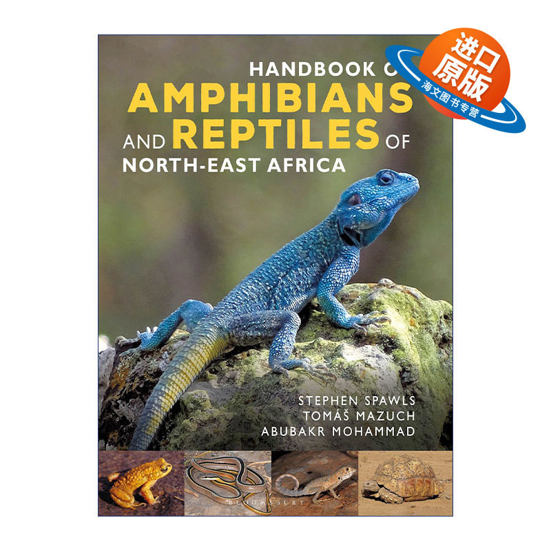 英文原版 Handbook of Amphibians and Reptiles of Northeast Africa 非洲东北部两栖爬行动物手册 精装 英文版 进口英语原版书籍
