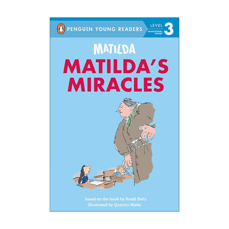 英文原版 Matilda Matilda's Miracles Penguin Young Readers Level 3 玛蒂尔达 罗尔德达尔 企鹅青少分级阅读3级 英文版