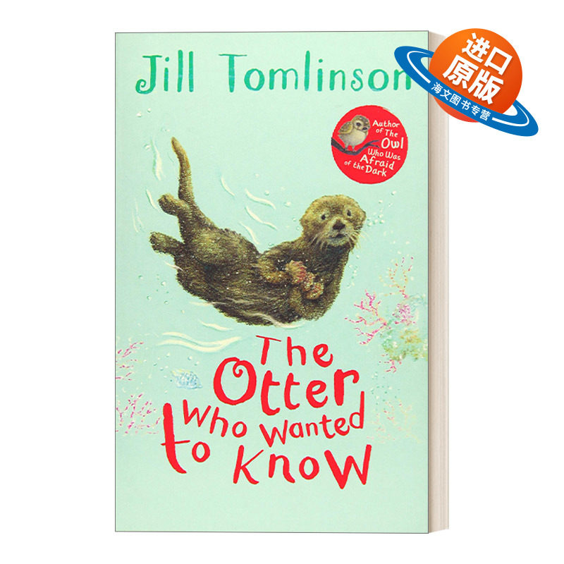 英文原版 The Otter Who Wanted To Know 爱问问题的水獭 吉尔·汤姆林森动物绘本 英文版 进口英语原版书籍