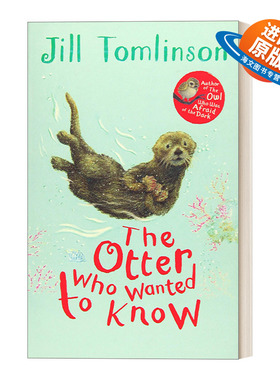 英文原版 The Otter Who Wanted To Know 爱问问题的水獭 吉尔·汤姆林森动物绘本 英文版 进口英语原版书籍