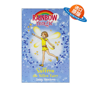 書籍 彩虹魔法仙子 英文版 Fairy Yellow 英文原版 Saffron 進(jìn)口英語原版 The 黃色仙子莎弗倫 Rainbow Magic 兒童奇幻章節(jié)橋梁書