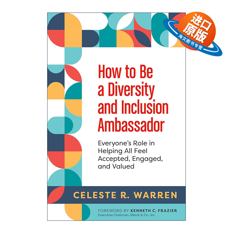 英文原版 How to Be a Diversity and Inclusion Ambassador 如何成为多元化和包容性大使 职场发展指南 英文版 进口英语原版书籍