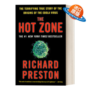 英文原版 The Hot Zone 血疫 埃博拉的故事 Richard Preston理查德·普雷斯顿 英文版 进口英语原版书籍