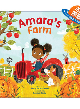 英文原版 Amara's Farm Where In the Garden 阿玛拉的农场 花园在哪里系列 儿童科普百科绘本 Samara Hardy 进口英语原版书籍
