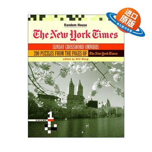 英文原版 The New York Times Sunday Crossword Omnibus Volume 1 纽约时报星期日填字游戏精选集 卷一 Ed. Will Weng 英文版