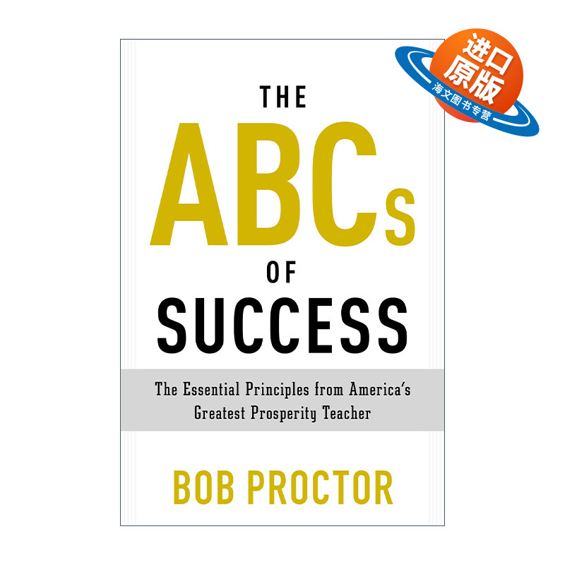 英文原版 The ABCs of Success Prosperity Gospel Series ABC的成功 Bob Proctor 英文版 进口英语原版书籍