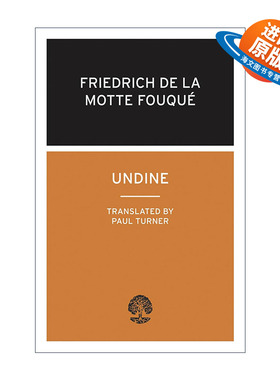 英文原版 Undine 水妖 少女温婷娜 德国浪漫派作家富凯代表作 英文版 进口英语原版书籍