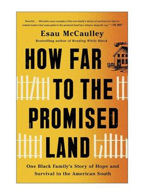 英文原版 How Far to the Promised Land 离应许之地还有多远 美国南部一个黑人家庭的希望与生存故事 英文版 进口英语原版书籍