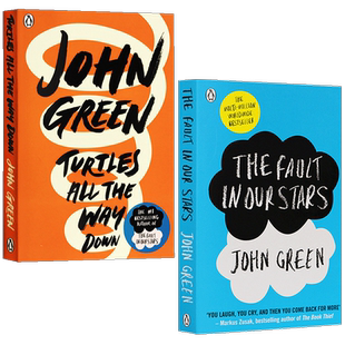 约翰格林爱情小说2本套装 英文原版小说 The Fault In Our Stars 无比美妙的痛苦 路上都是乌龟Turtles All the Way Down 全英文版