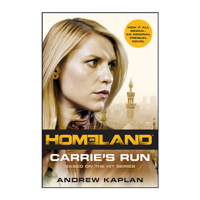 英文原版 Homeland: Carrie's Run 国土安全 卡丽快跑 艾美奖剧情类剧集 影视原著 英文版 进口英语原版书籍