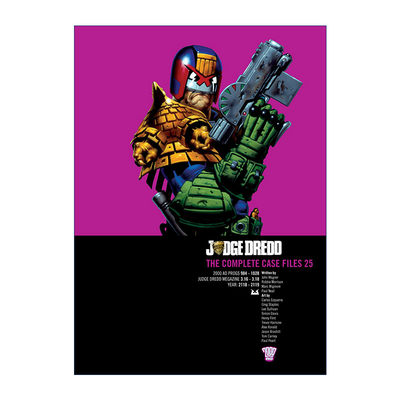 英文原版 Judge Dredd Case Files 25 特警判官 漫画合集25 英文版 进口英语原版书籍