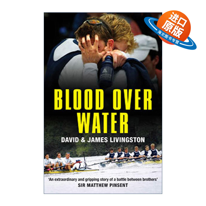 英文原版 Blood over Water 水上血战 兄弟对抗 牛津剑桥划艇赛 英文版 进口英语原版书籍