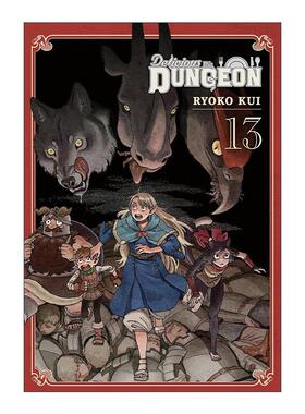 英文原版 Delicious in Dungeon Vol.13 迷宫饭漫画 第十三卷 九井谅子 Ryoko Kui 英文版 进口英语原版书籍