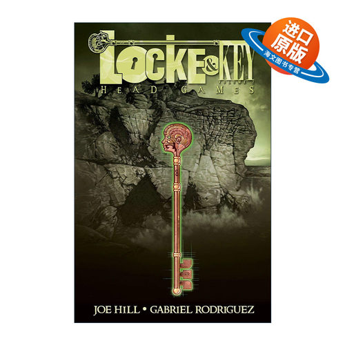 英文原版 Locke & Key Vol.2 Head Games 致命钥匙 卷二 同名美剧 IDW恐怖漫画 Joe Hill 英文版 进口英语原版书籍