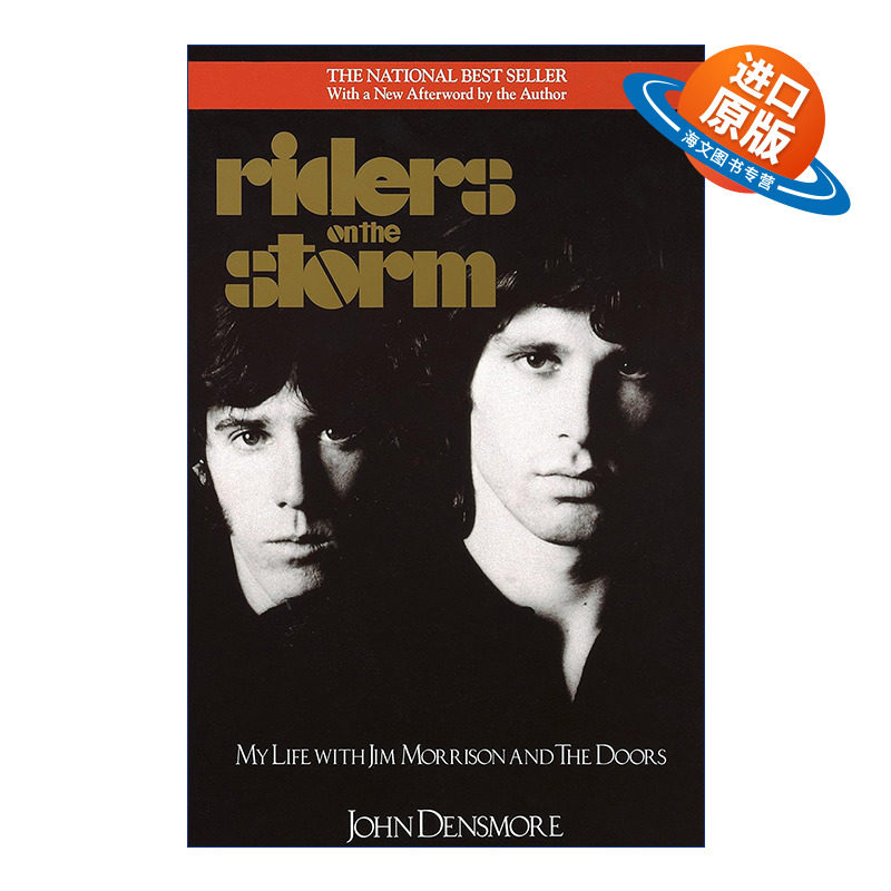 英文原版 Riders on the Storm 风暴中的骑手 我与吉姆·莫里森及大门乐队的生活 音乐 传记 John Densmore 英文版 进口原版书籍