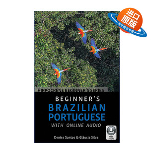 初级巴西葡萄牙语教程 书籍 Brazilian Online Audio with Portuguese 进口原版 原版 带在线音频 Beginner