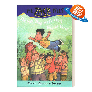 英文原版 The Zack Files 20 How I Went from Bad to Verse 札克档案系列20 儿童冒险章节桥梁书 Dan Greenburg 进口英语原版书籍