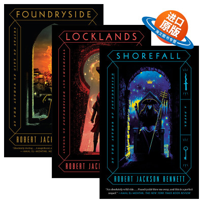 英文原版 The Founders Trilogy 铭印之子三部曲系列3册 奇幻小说 Robert Jackson Bennett 英文版 进口英语原版书籍