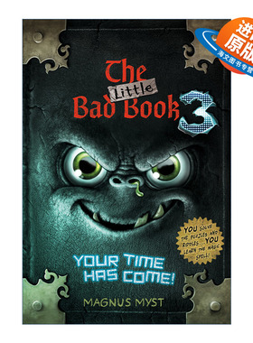 英文原版 The Little Bad Book #3 Your Time Has Come 小坏书系列3 到你了 儿童怪异有趣故事少儿趣味插画精装绘本 Magnus Myst