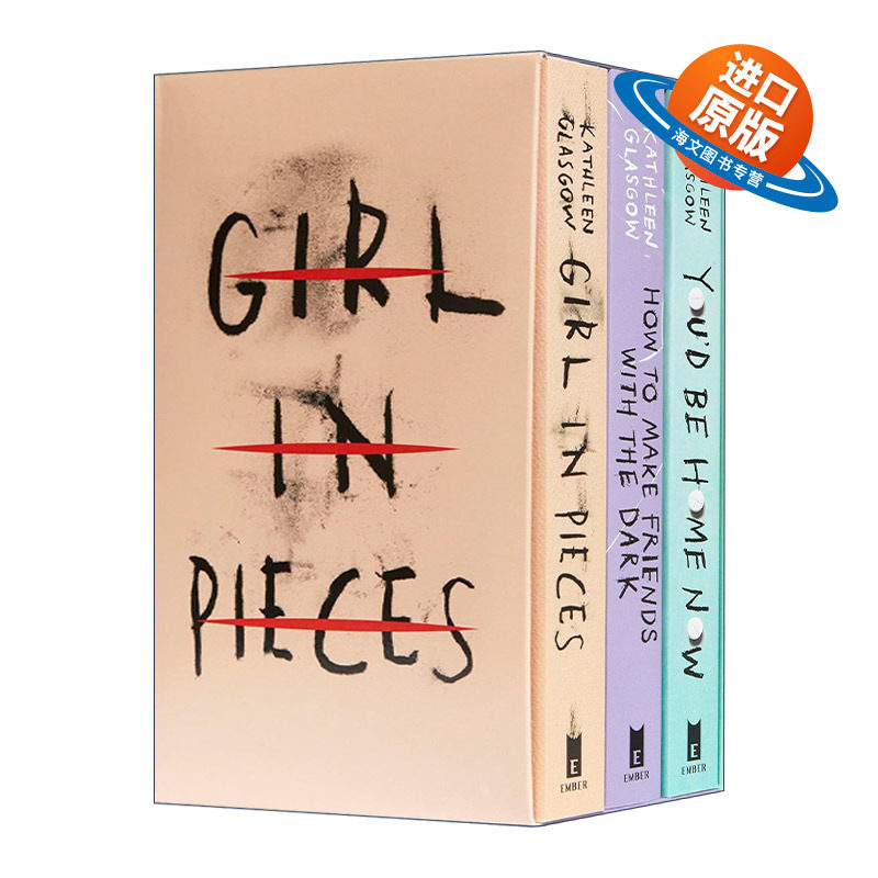 英文原版 Kathleen Glasgow Three-Book Boxed Set 凯瑟琳·格拉斯哥三本盒装套装 18岁那年发生了什么 英文版 进口英语原版书籍