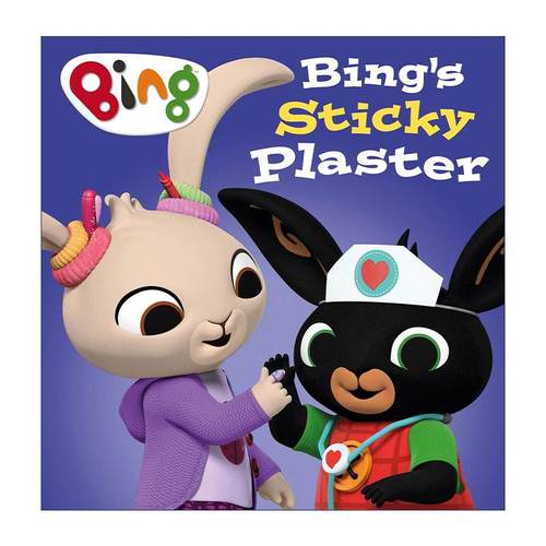 英文原版 Bing's Sticky Plaster 小兔兵兵与创可贴 英文版 进口英语原版书籍