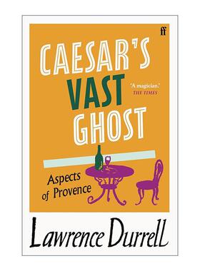 英文原版 Caesar's Vast Ghost 凯撒的巨大幽灵 劳伦斯·达雷尔 普罗旺斯系列 英文版 进口英语原版书籍