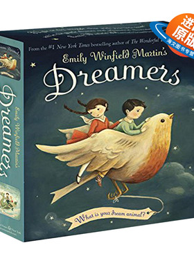艾米丽温菲尔德马丁的梦想家 2册纸板书套装 英文原版绘本 Emily Winfield Martin's Dreamers Board Boxed Set 英文版进口英语书