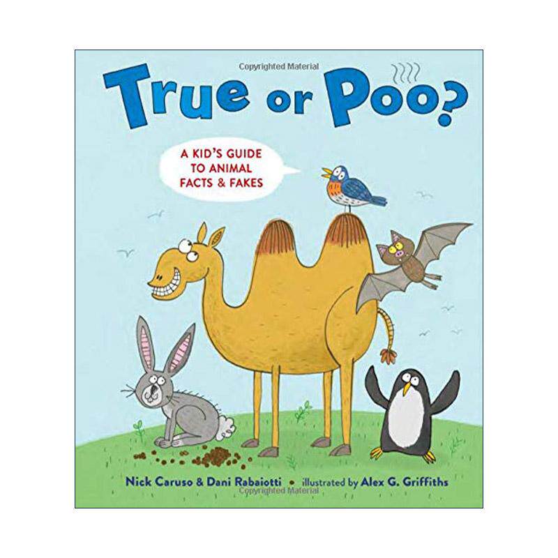 英文原版 True or Poo 动物奇葩说 关于屎尿屁的那些真真假假的流言 精装绘本 英文版 进口英语原版书籍