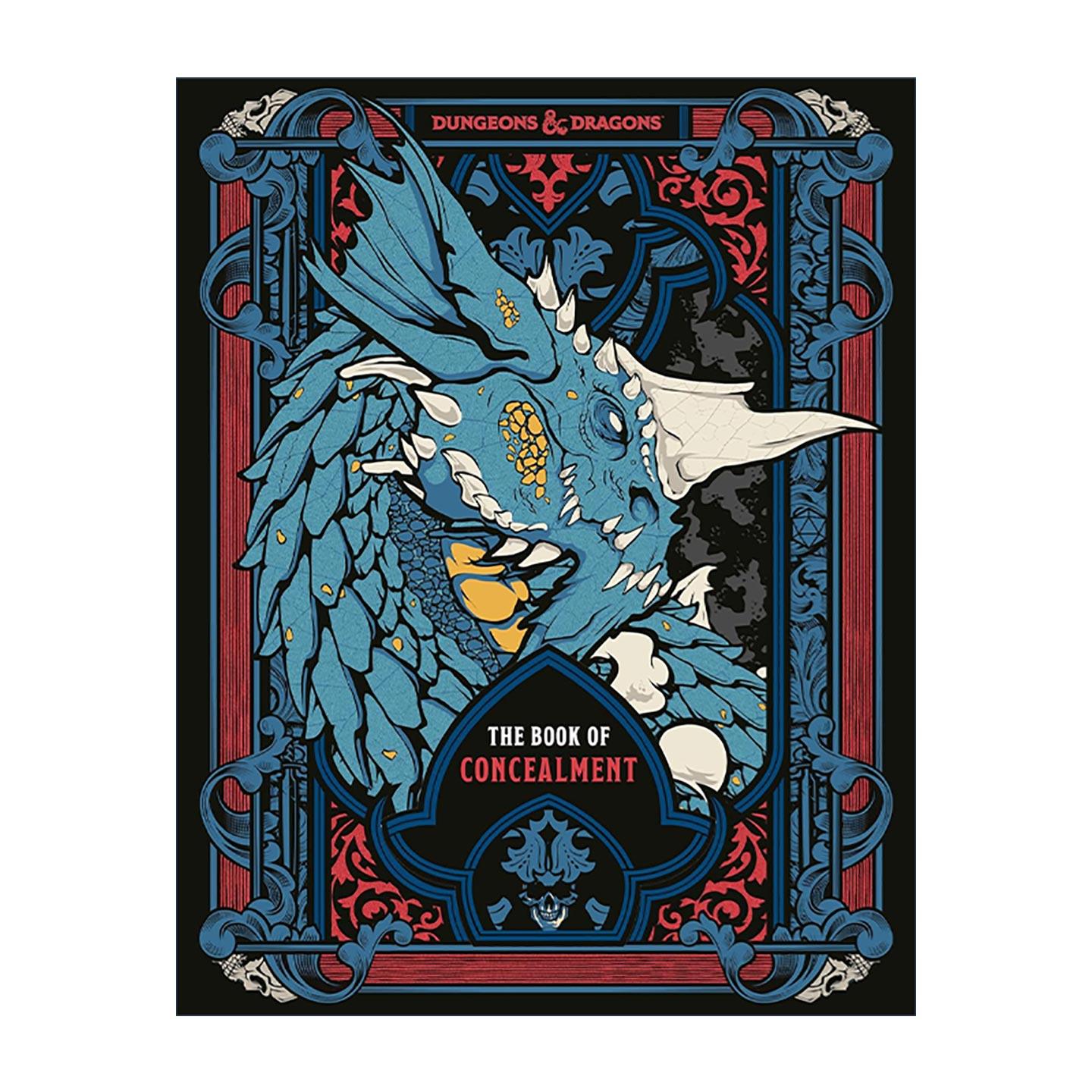 英文原版 The Book of Concealment Dungeons & Dragons 龙与地下城周边 隐匿之书 方格笔记本 游戏桌面 进口英语原版书籍