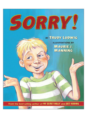 英文原版 Sorry 对不起 儿童章节桥梁书 欺负 看不见的男孩 隐形男孩作者Trudy Ludwig 精装 英文版 进口英语原版书籍