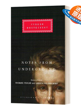 英文原版 精装小说 Notes From Underground 地下笔记 精装 陀思妥耶夫斯基 英文版 进口英语原版书籍