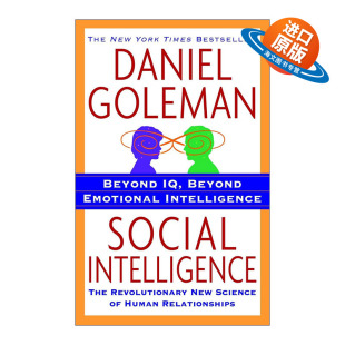 Daniel 书籍 Intelligence 进口英语原版 英文版 Goleman 社交商 影响你一生 情商2 Social 英文原版