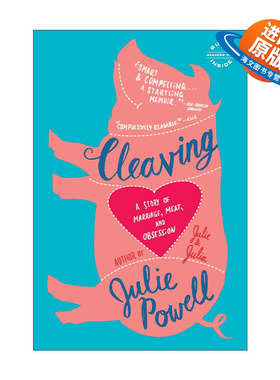 英文原版 Cleaving 美味关系2 朱莉的美食救赎之旅 英文版 进口英语原版书籍