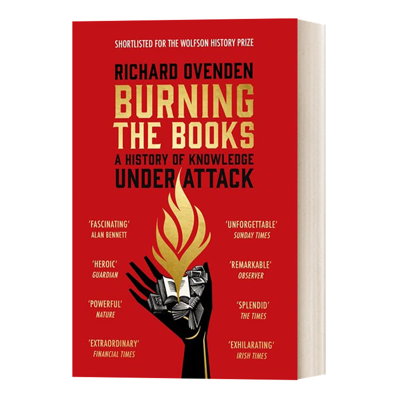 英文原版 Burning the Books焚书遭到攻击与在烈焰中幸存的知识受难史 BBC第四频道本周之书英文版进口英语原版书籍