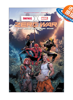 英文原版 Fortnite X Marvel Zero War 堡垒之夜X漫威 零点战争 漫画 精装收藏版 Christos Gage 英文版 进口英语原版书籍