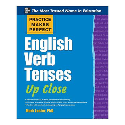 英文原版 Practice Makes Perfect English Verb Tenses 孰能生巧 英语动词时态 英文版 进口英语原版书籍